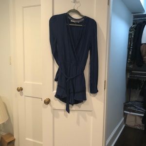 Dark blue romper